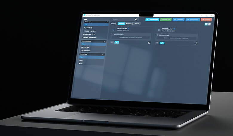 スタンドアロン型リモートプリントアプリ