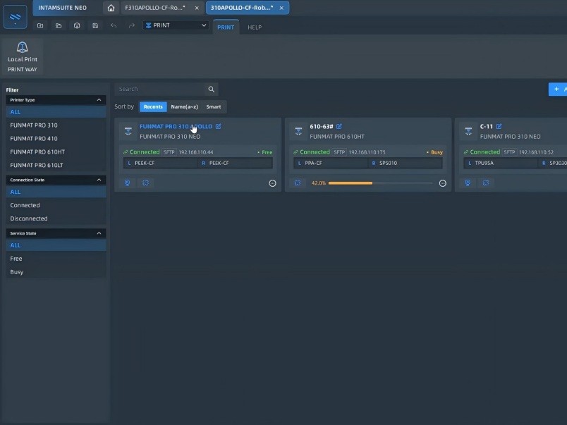 エンドツーエンドの監視とリモート制御